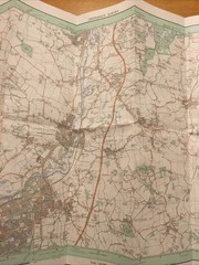 1985 Ordnance Survey Pathfinder Map TL 41/51 Harlow North And Hatfield Heath