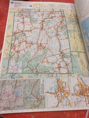 Rand Mcnally Motor Carriers Road Atlas by Rand McNally Vintage Maps 1994