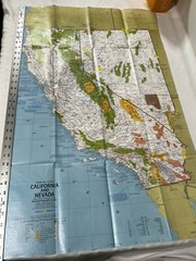 National Geographic Society Close-Up: USA 1988 Vintage Box Maps Book Lot 13/15