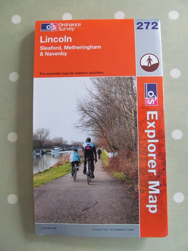 OS EXPLORER MAP 272 LINCOLN ORDNANCE SURVEY