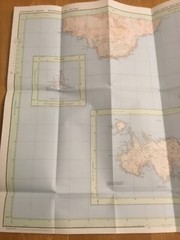 1988 Ordnance Survey Pathfinder Map 261 NM 38/48 Eigg , Muck and Rhum (South)