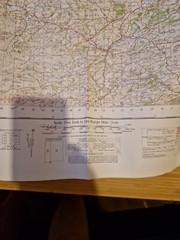 Ordnance Survey Map Of Great Britian – BALA AND WELSHPOOL – 1966 – 1/63360