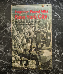 Vintage Hagstrom Pocket Atlas for New York City 5 Boroughs 1967 3rd Edition