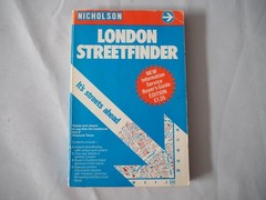 Nicholson London Streetfinder 1984 Paperback Vintage