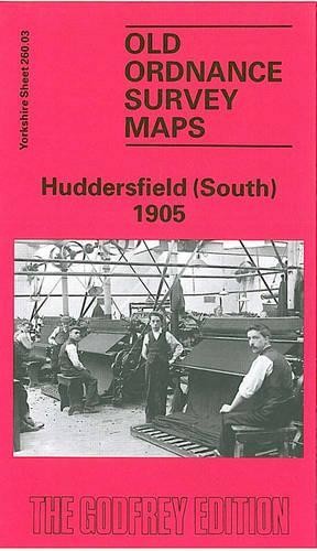 G. C. Dickinson Huddersfield (South) 1905 (Map) Old O.S. Maps of Yorkshire