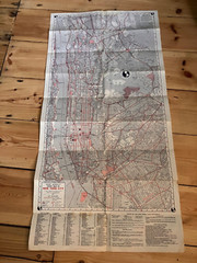 Vintage Rand McNally New York City Street Guide and Map