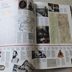 National Geographic Historical Atlas Of The U.S W/ Guide Maps To U.S. History
