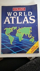 Collins WORLD ATLAS 1990 New EDITION Paperback