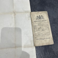 Ordnance Survey 13 Large Sheet Series One Inch 3rd Edn Ullswater & Ambleside