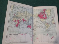 Philips Handy Volume Atlas of the World – 1936 – pub. Philips.