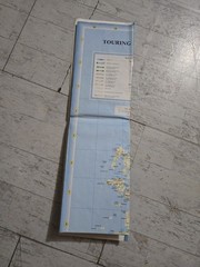 Ireland, Collins Touring Map by Bartholomew (1995, Paperback)