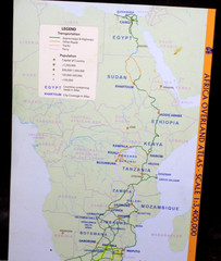 AFRICA OVERLAND: CAIRO TO CAPE TOWN ROAD ATLAS 2016 By Itmb Publishing
