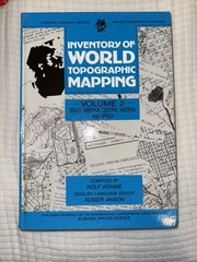 Inventory Of World Topographic Mapping Vol 1 Vol 2 Vol 3 Böhme (ex libris)