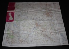 Ordnance Survey 1:50,000 Map – Derby & Burton upon Trent, Sheet 128 – 1974