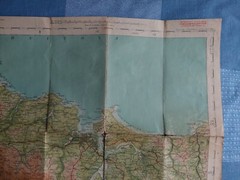 Vintage Batholomew’s South Devon Cloth Map c1920s Half Inch To Mile Sheet 36 