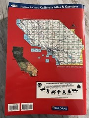 DeLorme California Atlas & Gazetteer Like New