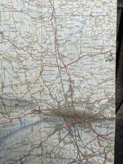 2 Ordnance Survey National Grid Seventh Series Preston & Lancaster & Kendal 50’s