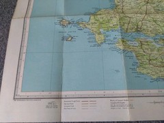 Bartholomew’s Cloth Map Revised Half Inch Pembroke Sheet 11