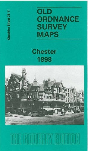 Chester (Old O.S. Maps of Cheshire) Sheet map, folded Book The Fast Free