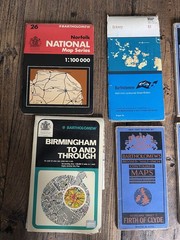 Vintage Bartholomew Maps Half Inch