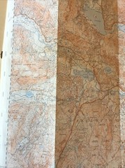 1959 Ordnance Survey Provisional First Series Map NY 30 Ambleside (incl Rydal )