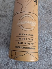 Luckies scratch off world map – New perfect gift idea for travellers