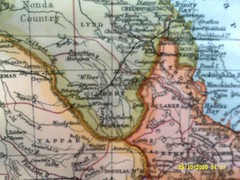 Antique Map. QUEENSLAND and BRITISH NEW GUINEA. Pub’d Bartholomew. c1909. VG.