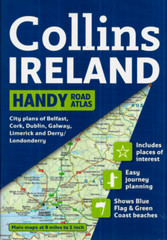 Handy Road Atlas IRELAND by Collins
