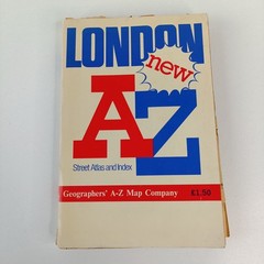 London A Z Street Directory Street Atlas and Index