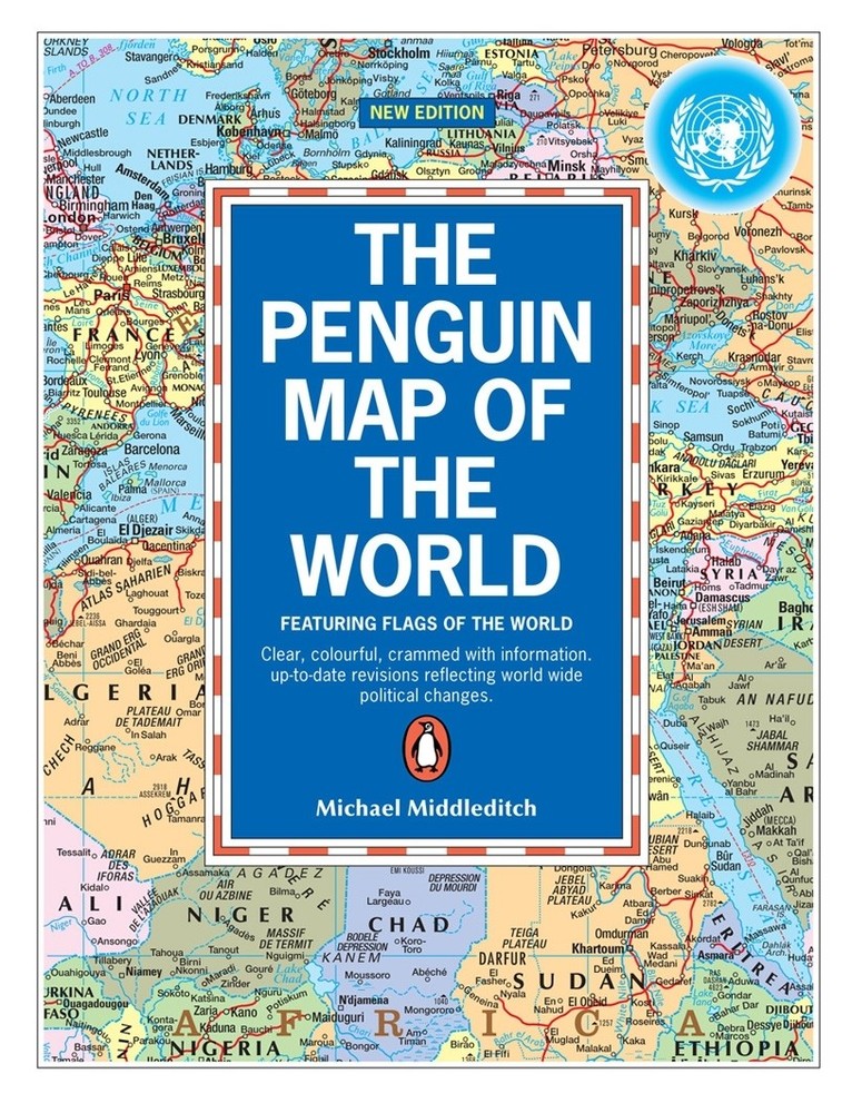 NEW BOOK The Penguin Map of the World by Middleditch, Michael (2002)