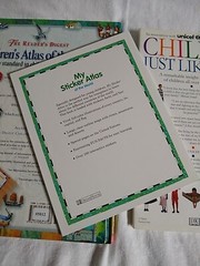 Reader Digest Children’s Atlas of World, Sticker Atlas, Children Like Me Books