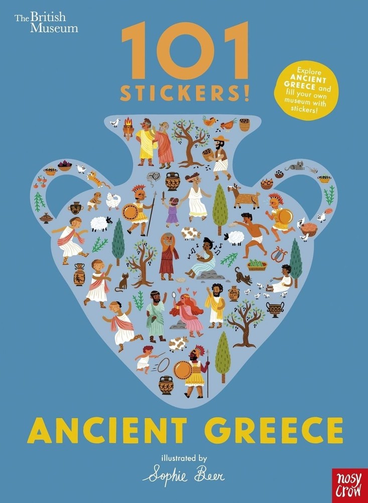 British Museum 101 Stickers! Ancient Greece by Sophie Beer (English) Paperback B