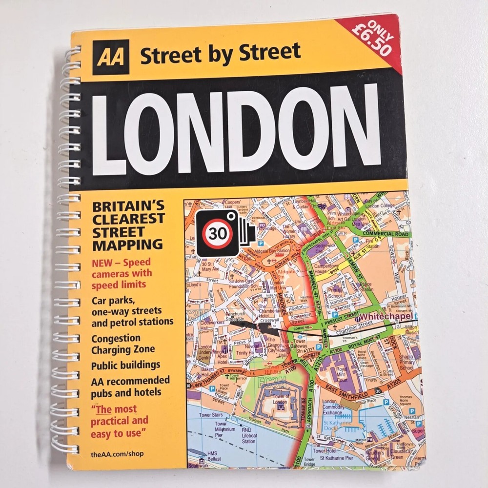 London Midi AA Street by Street Detailed Reference Maps Easy To Use Travel