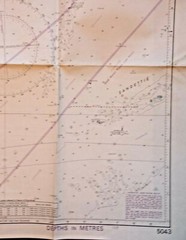 Nautical Instructional map South Foreland to South Falls Head 5043 1:50,000 1981