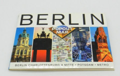 Berlin PopOut Map by Map Group (Sheet map, 2001)
