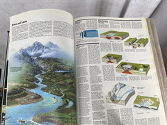 1987 Reader’s Digest Atlas of the World Hardcover Illustrated Maps Rand McNally