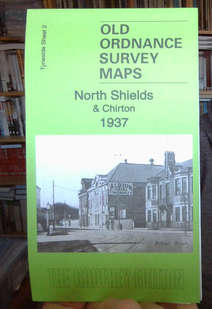 MAP OF North Shields & Chirton 1937 Tyneside Sheet 2 NEW 9781787211827