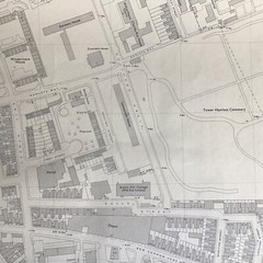O.S. Map of Part of East London 1: 1,250 Scale Flat Map TQ 3682 SE