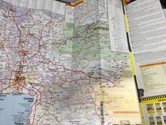 Central-East Thailand Map – Thai – English
