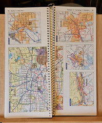 Rand McNally the road atlas Compact U.S. CA Mexico 2000 Spiralbound VG