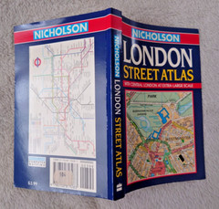 Nicholson London Street Atlas & Index 1994, Paperback