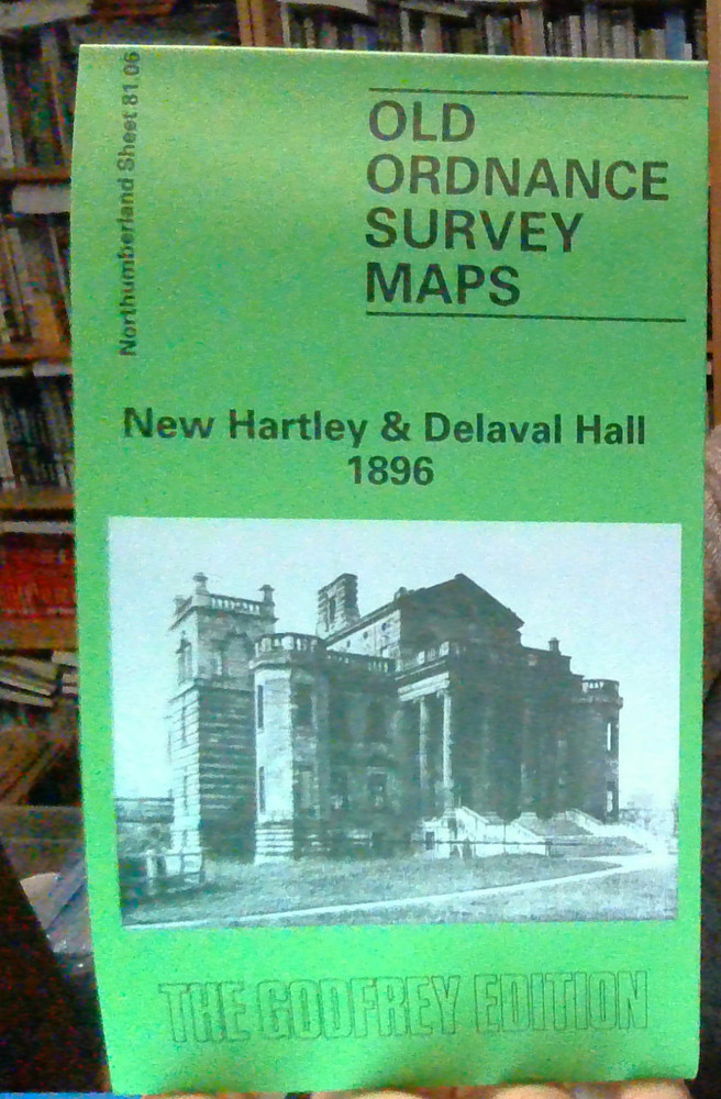 MAP OF New Hartley & Delaval Hall 1896 Northumberland Sheet 81.06 NEW