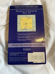 Cassini Historical Map Popular Edition 1919- Winchester & Basingstoke OS 185