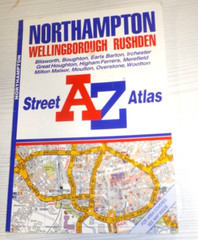 A-Z Northampton (Street Atlas & Index) Geographer’s Paperback Book