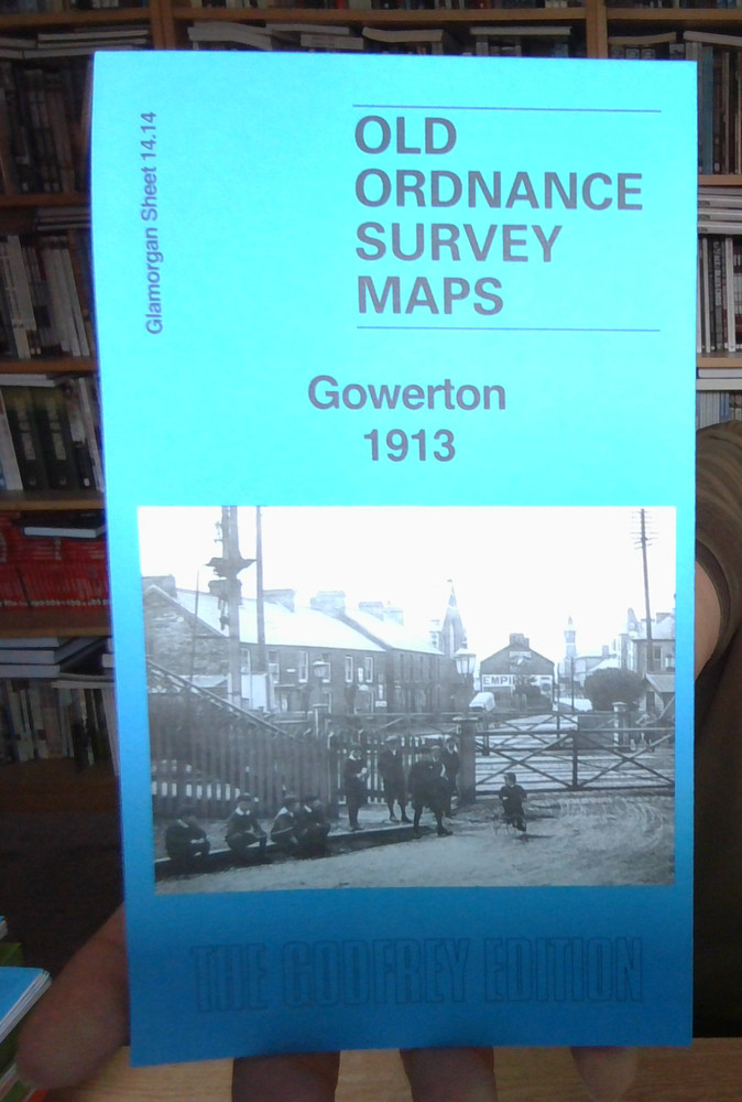 MAP OF Gowerton 1913 Glamorgan Sheet 14.14 by Steph Mastoris NEW 9781787218444