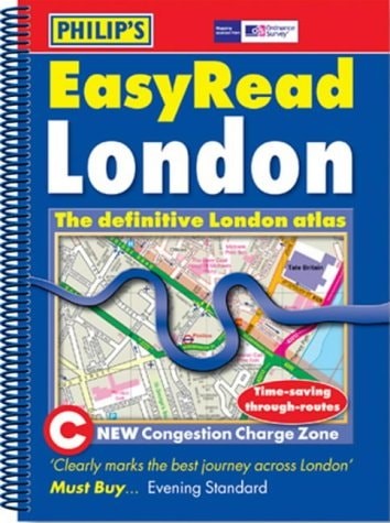 Philip’s Street Atlas EasyRead London, , Good Book