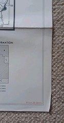General Map Of Snowy Mountains Area Australia 1968 8th Edition