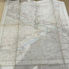MIDDLETON IN TEESDALE Ordnance Survey CLOTH Sh NY92 1:25,000 1961 National Grid