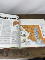 National Geographic Picture Atlas Of Our Fifty States 1978 Hardcover Large