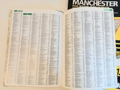 AA STREET MAPS JOB LOT X 5 GOOD CONDITION LOT #002